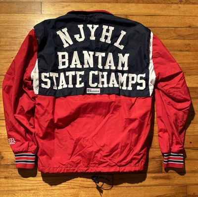 Vintage New Jersey Colonials Bantam State Champion Hockey Jacket-image