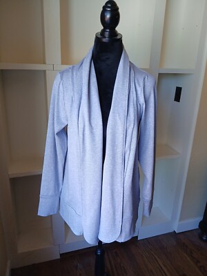 Women's Gray Zero Restriction Comfortable Cardigan-image