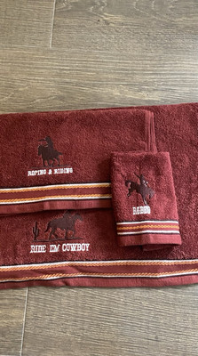 Western Cowboy Bath Towel Set-image