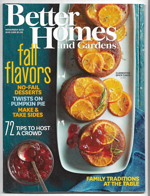 Better Homes and Gardens Magazine November 2015-image