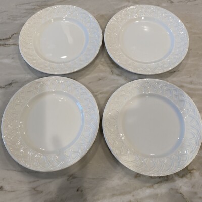 Set of 4 ~ Pier1 Basket Relief 8-1/2