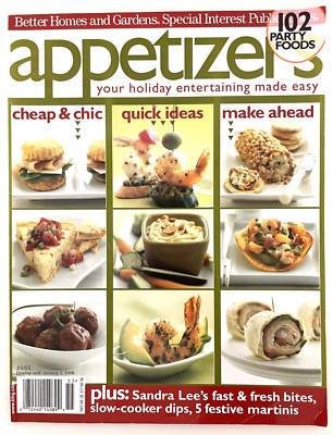 Better Homes and Gardens Holiday Entertaining Made Easy APPETIZERS (Jan 2006)-image