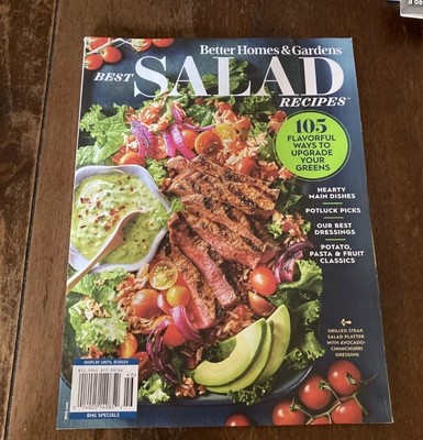 Better Homes & Gardens Magazine Best SALAD Recipes 105 Flavorful Ways To Upgrade-image
