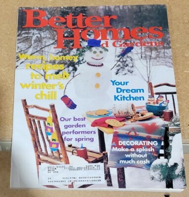 Better Homes And Gardens Janurary 1999 Dream Kitchen-image