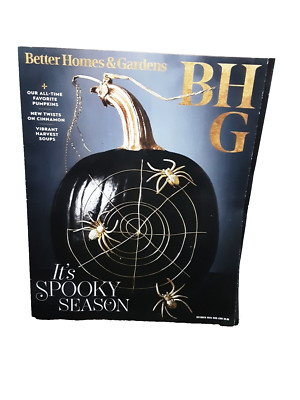 Better Homes & Gardens Magazine October 2024 Spooky Season Pumpkins Cinnamon-image