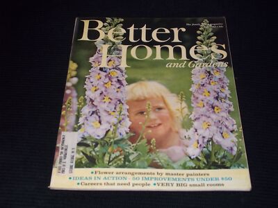 1961 JULY BETTER HOMES & GARDENS MAGAZINE NICE COVER & ADS - H 1341-image