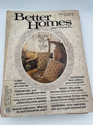 Better Homes and Gardens April 1976 Magazine Vintage MCM Holiday-image