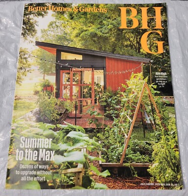 Better Homes & Gardens July/August 2023 Summer To The Max BRAND NEW -image
