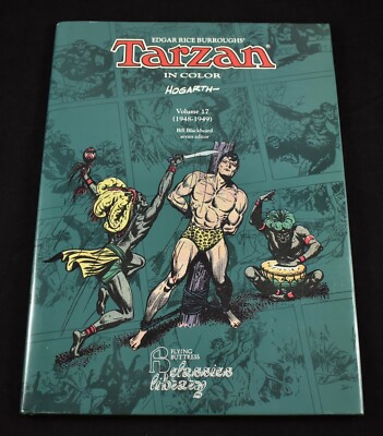 Tarzan in Color Volume 17 (1948-1949) Edgar Rice Burroughs Hardcover NBM 1996-image