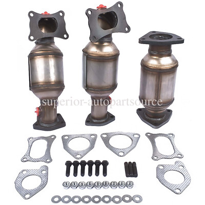 Complete Catalytic Converters #45131-45132-16447 for HONDA PILOT 3.5L 2009-2015-image