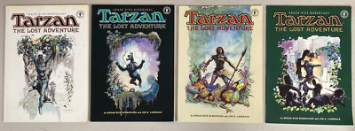 Tarzan the Lost Adventure #1-4 VF Full Set Edgar Rice Burroughs Joe Lansdale-image