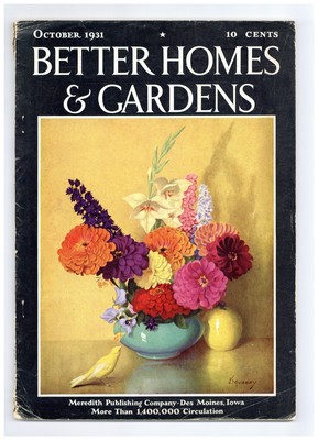 Better Homes & Gardens Magazine Vol. 10 #2 GD- 1.8 1931 Low Grade-image