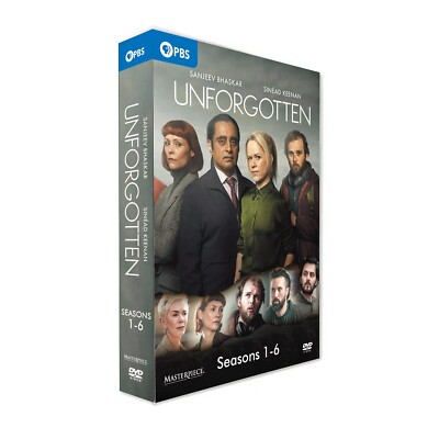 Unforgotten Seasons 1-6 (DVD, 2025, 12-Disc Box Set new) Free delivery-image