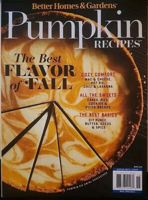 Better Homes & Gardens Special Pumpkin Recipes 2024 The Best Flavor Of Fall-image