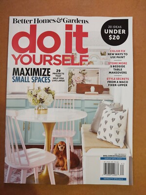 BETTER HOMES And GARDENS DO IT YOURSELF MAGAZINE SPRING  2021 MAXIMIZE SMALL -image