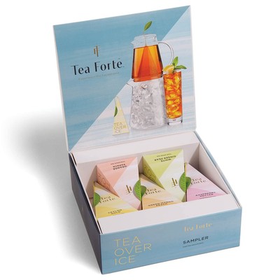 Tea Forte Tea Over Ice Sampler, Pitcher-Size Iced Tea Infusers - Black Tea,-image