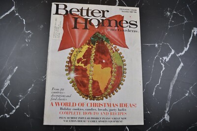 Vintage December 1968 Better Homes & Gardens Magazine, A World Christmas-image
