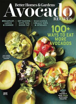Avocodo Recipies Better Homes & Gardens Magazine July 2023- BRAND NEW-image