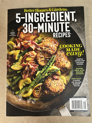 Better Homes & Gardens ~ 5-Ingredient, 30-Minute Recipes ~ July 2025-image