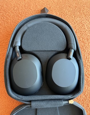 Sony WH-1000XM5/B Wireless Noise Canceling Bluetooth Headphones Black-image