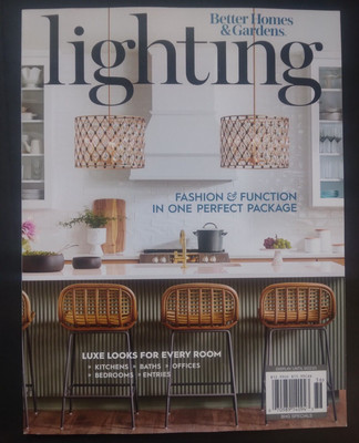 LIGHTING ~ Better Homes & Gardens Magazine 2023 ~ Fashion & Function One Package-image