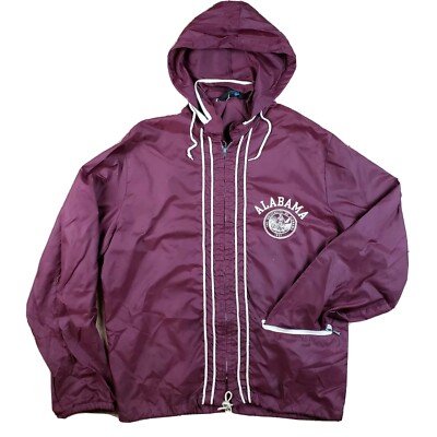 Champion Running Man Alabama Jacket Mens M Roll Tide Bear Bryant 1960s Vintage-image