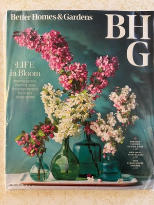 SEALED~Better Homes & Garden Magazine APRIL 2025~Life In Bloom~BHG-image