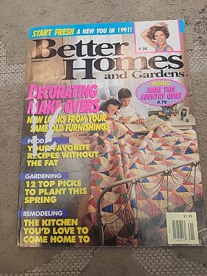 Better Homes and Gardens Jan 1991-image