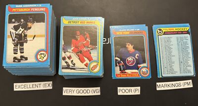 1979-80 Topps Hockey Cards 1-250 (P-NM) - You Pick - Complete Your Set-image