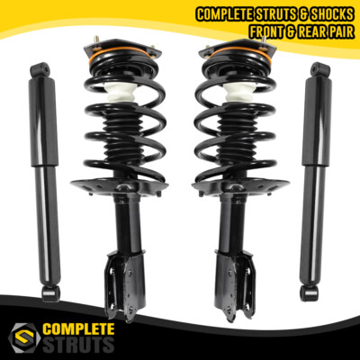 1997-1999 Pontiac Trans Sport FWD Front Complete Strut & Rear Shock Absorber-image