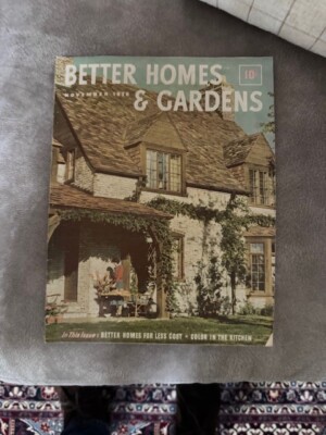 Better Homes & Gardens  Volume 17 Number 3 G-VG Rare issue  [November 1938]-image