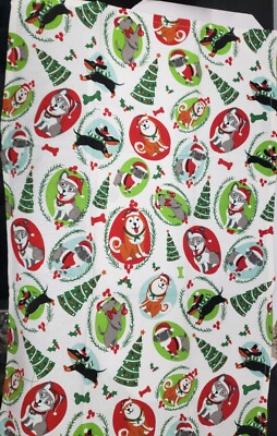 Set of 2 Same Printed Cotton Tea Towels (18