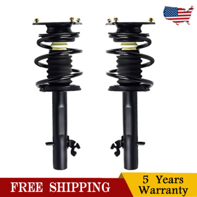 Front Pair Complete Struts &Coil Springs For 2002-2008 Mini Cooper 172265/172266-image