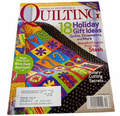Better Homes and Gardens American Patchwork & Quilting Magazine December 2006-image