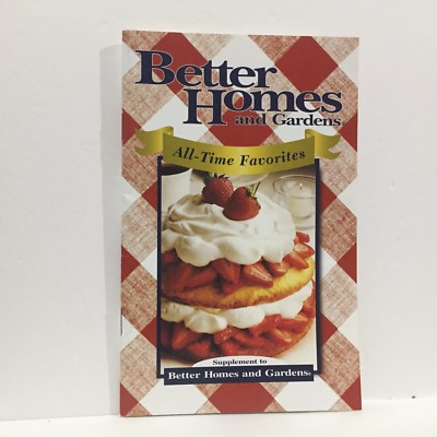 Better Homes and Gardens All-Time Favorites Magazine Illust Free Shipping -image