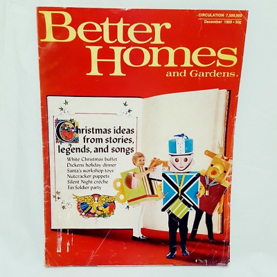 Better Homes and Gardens Magazine Dec 1969 Christmas Toys Buffet Party Stories -image