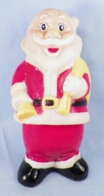 Santa Claus Wind Up Toy Hard Plastic Dances No Music !950s Vintage-image