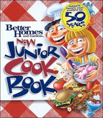 New Junior Cookbook (Better Homes & Gardens Cooking) - Hardcover-spiral - GOOD-image