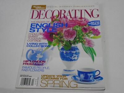 Better Homes and Gardens Decorating Magazine March/April 2004 English Style-image