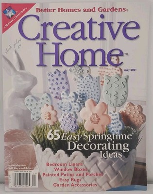 Better Homes And Gardens Creative Home May 2001-image