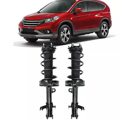 2x For 2007-2014 Honda CR-V 2.4L Front Complete Struts Shock Absorbers-image