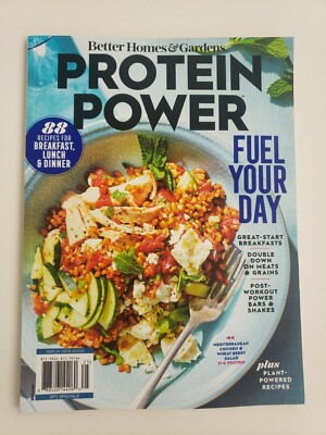 Better Homes & Gardens Protein Power April 2022 Magazine - Power Bars & Shakes-image