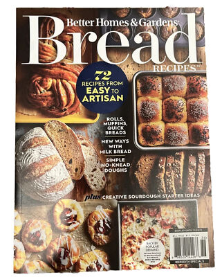 Better Homes and Gardens  Bread Recipes 72 Recipes Easy Artisan 2023-image