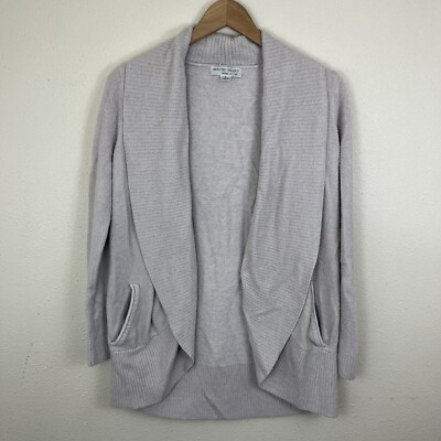 Barefoot Dreams CozyChic Lite Circle Cardigan Womens M Medium Gray Bamboo-image
