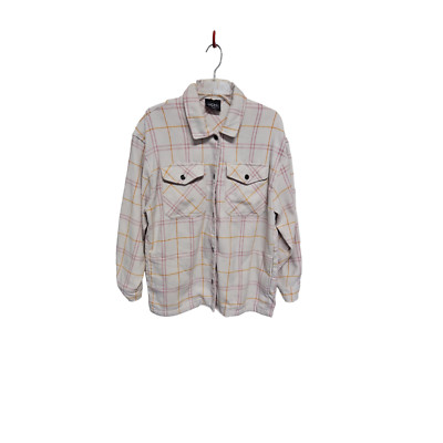 HFX Women's Long Sleeve Cozy Shacket Shirt Jacket-image