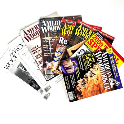 American Woodworker Magazine - 1 MAGAZINE - 1988-2014 - CHOOSE YOUR MONTH-image