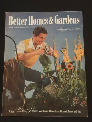 BETTER HOMES & GARDENS August 1940-image