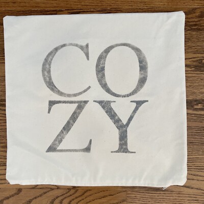 Cozy Pillow Cover Farmhouse Style -image