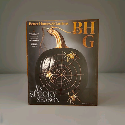 Better Homes & Garden Magazine October 2024  It's Spooky Season Pumpkins 116p-image