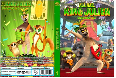 All Hail King Julien Complete Animated Series Season 1-6 Episodes 1-78 Eng Audio-image